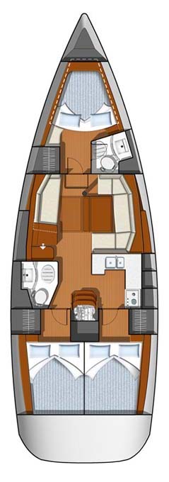 Sun Odyssey 42 DS — photo 2