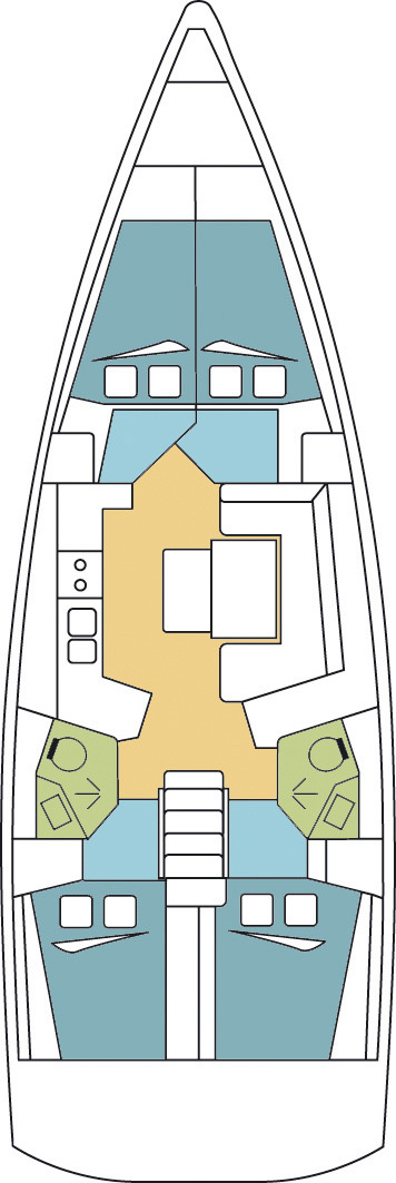 Oceanis 45 - 4 cab. — photo 2