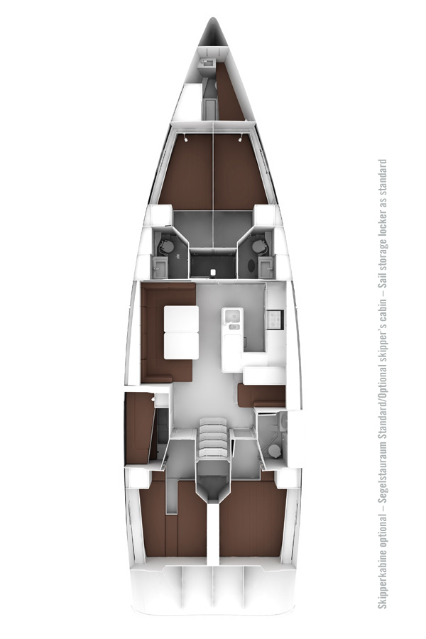 Bavaria Cruiser 56 - 5 + 1 cab. — photo 2