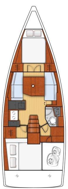 Oceanis 38.1 - 2 cab. — photo 2