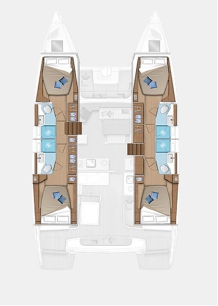 Lagoon 46 - 4 + 2 cab. — photo 2