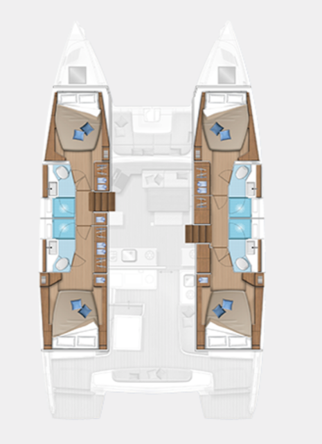 Lagoon 46 - 4 + 2 cab. — photo 12