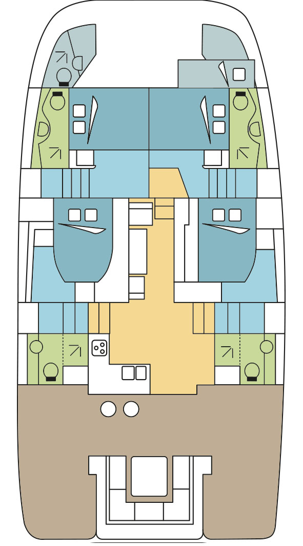 Aquila 44 - 4 + 1 cab. — photo 2