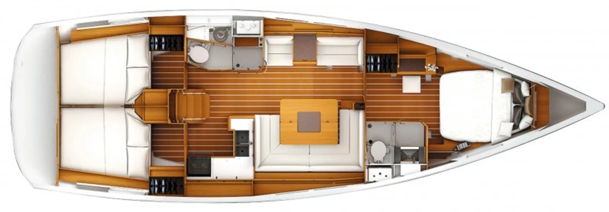 Sun Odyssey 449 - 3 cab. — photo 2