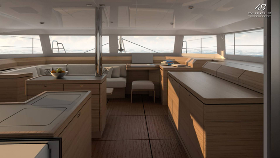 Dufour 48 Catamaran - 5 + 1 cab. — photo 8
