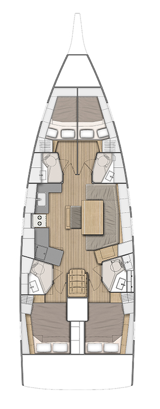 Oceanis 46.1 - 4 cab. — photo 2