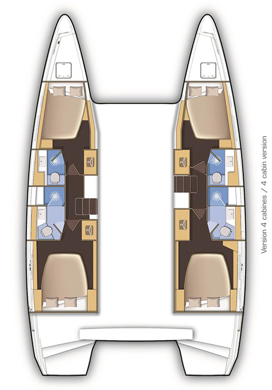 Lagoon 42 - 4 + 2 cab. — photo 2