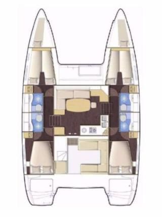 Lagoon 400 - 4 + 2 cab. — photo 2