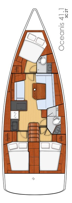 Oceanis 41.1 — photo 2