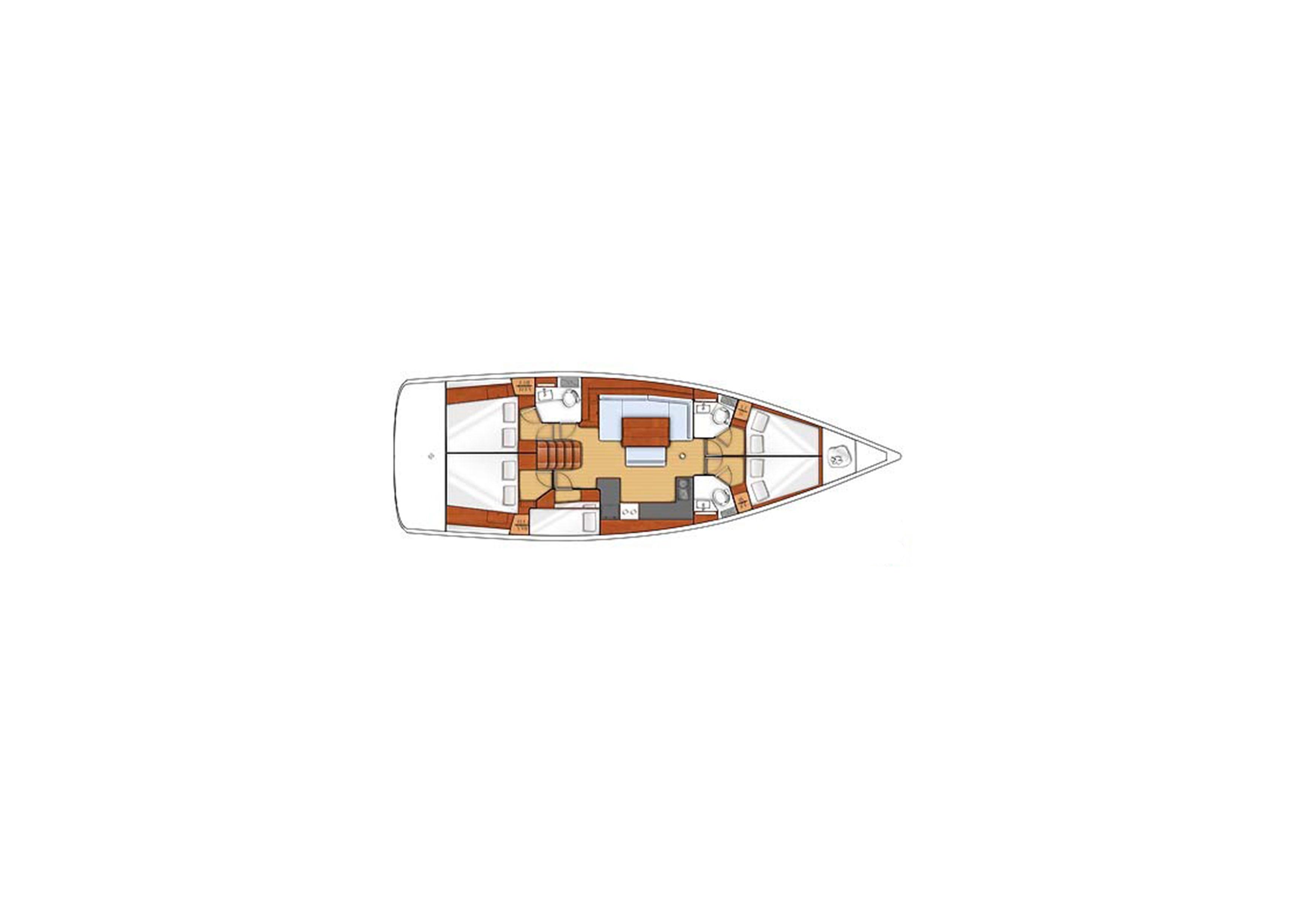 Oceanis 48 - 5 cab. — photo 2