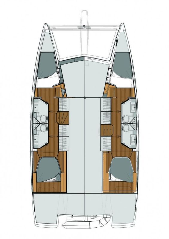 Fountaine Pajot Lucia 40 - 4 cab. — photo 2