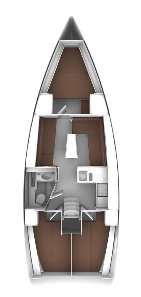 Bavaria Cruiser 37 - 3 cab. — photo 2