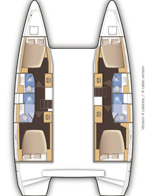 Lagoon 42 - 4 + 2 cab. — photo 2