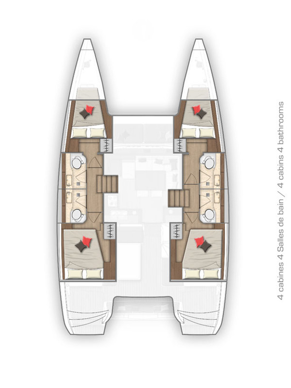 Lagoon 40 - 4 + 2 cab — photo 2