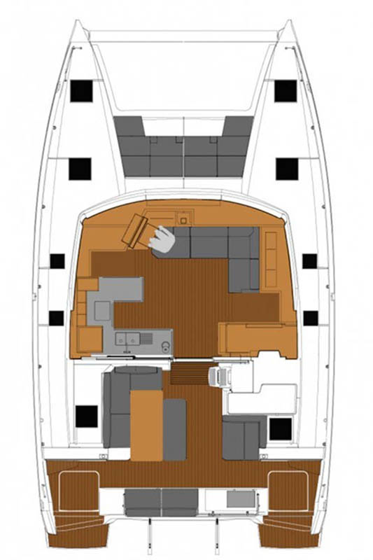 Fountaine Pajot Astrea 42 - 4 + 2 cab. — photo 3