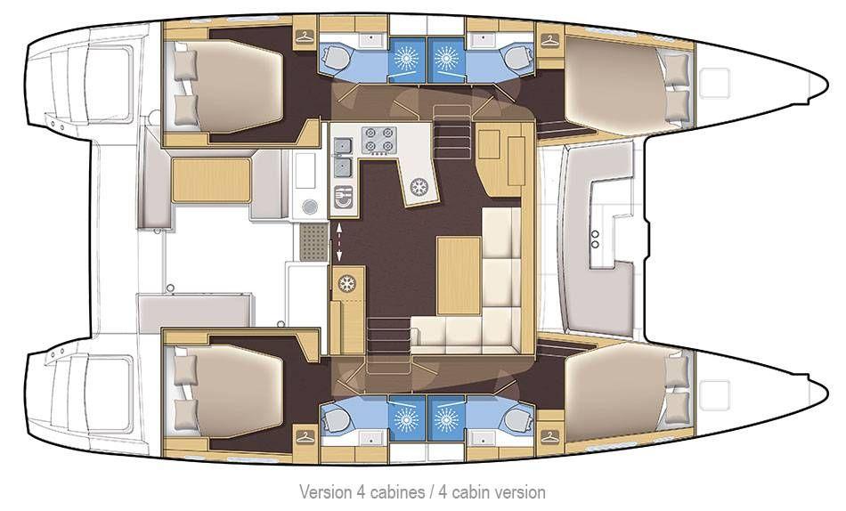 Lagoon 46 - 4 + 2 cab. — photo 2