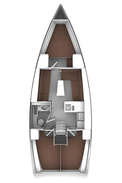 Bavaria Cruiser 37 - 3 cab. — photo 2