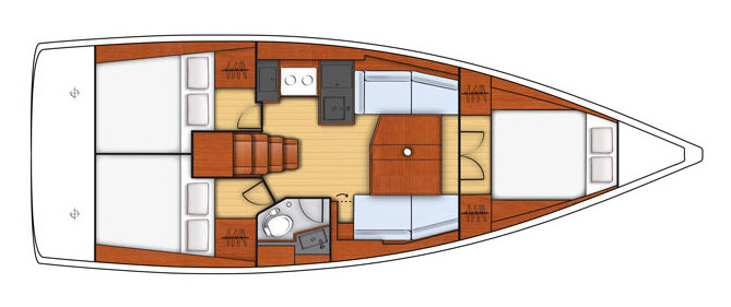 Oceanis 38.1 — photo 2