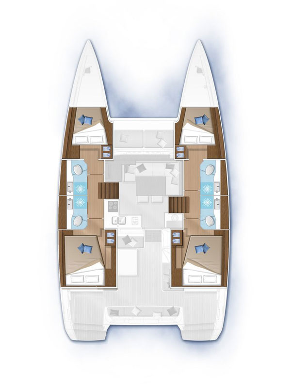 Lagoon 42 - 4 + 2 cab. — photo 2