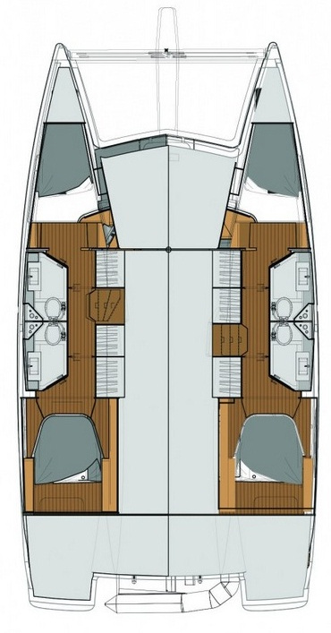 Fountaine Pajot Lucia 40 - 4 cab. — photo 3