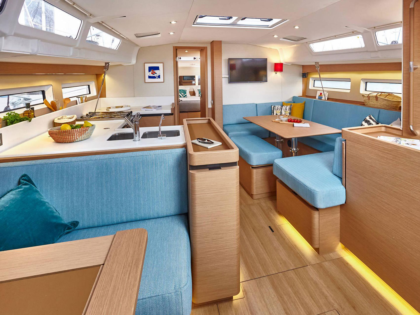 Sun Odyssey 490 - 5 + 1 cab. — photo 4