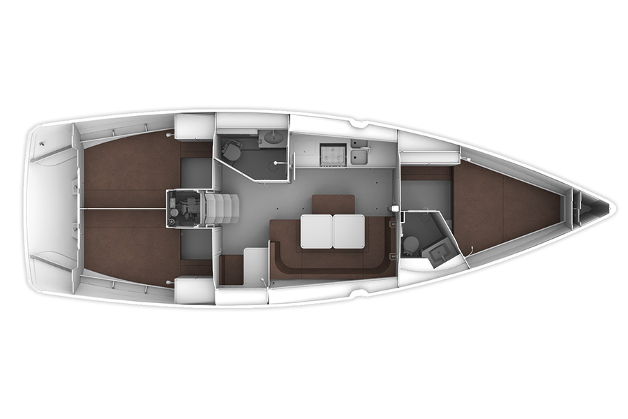 Bavaria Cruiser 41 - 3 cab. — photo 2