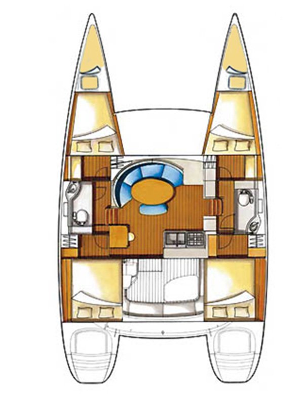 Lagoon 380 - 4 + 2 cab. — photo 2