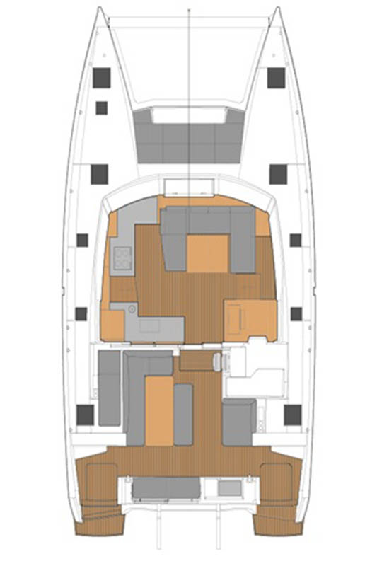 Fountaine Pajot Elba 45 - 4 + 2 cab. — photo 3