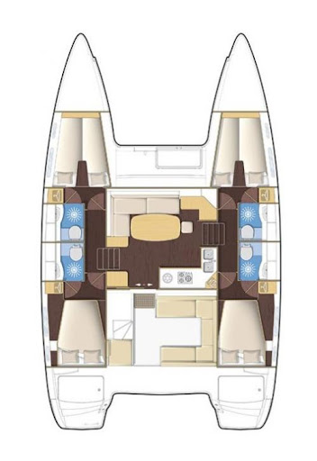 Lagoon 400 - 4 + 2 cab. — photo 2