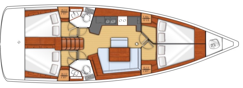 Oceanis 45 - 4 cab. — photo 3
