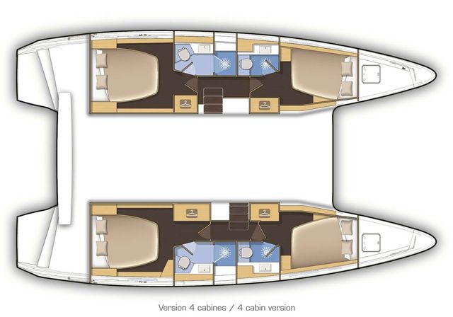 Lagoon 42 - 4 + 2 cab. — photo 12