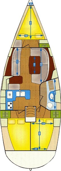 Photo #1 - OCEANIS 361 CLIPPER (SLAWN CHA) en LA TRINITE SUR MER - 64190
