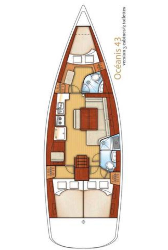 Oceanis 43 - 3 cab. — photo 2