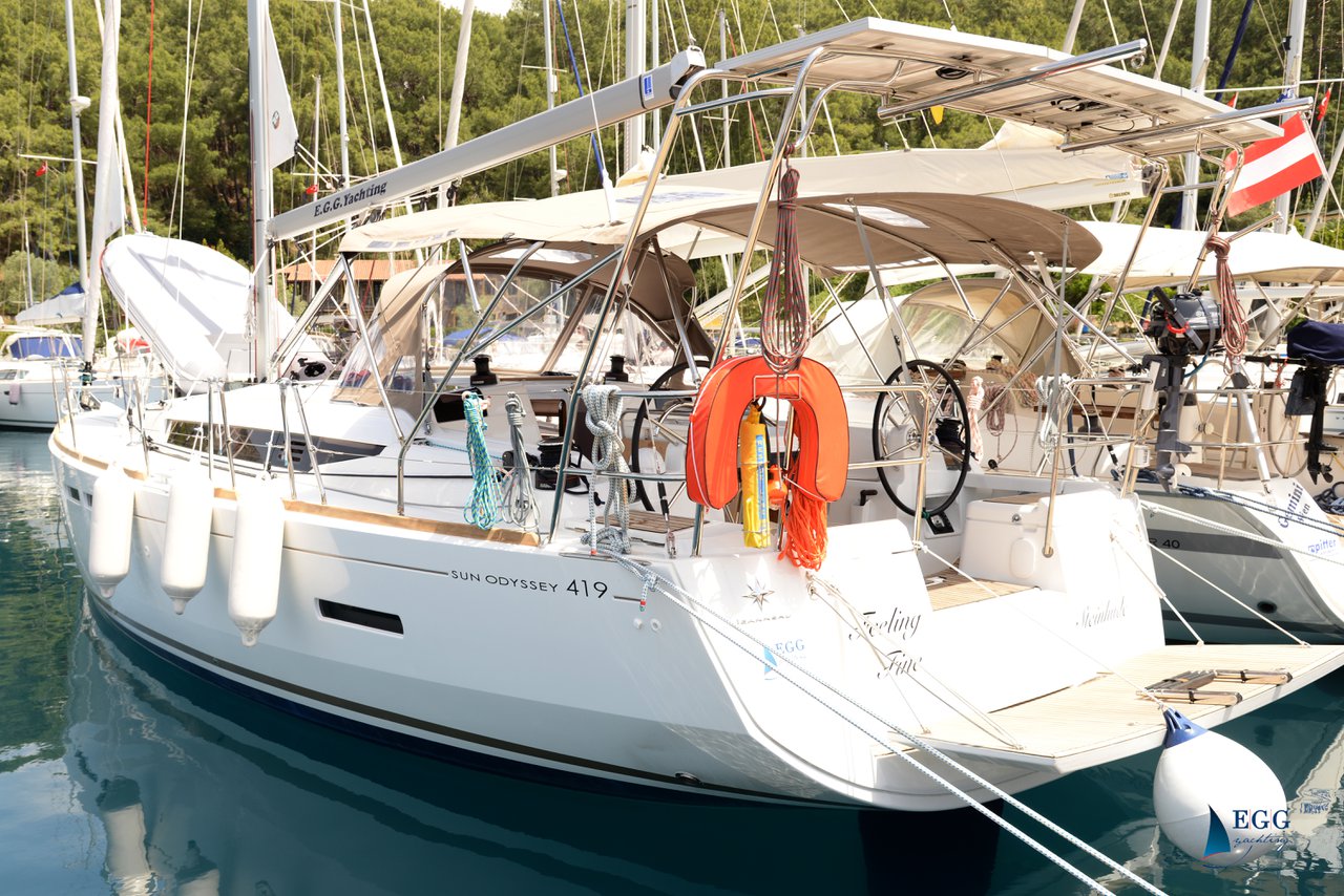 Sun Odyssey 419 - 3 cab. — photo 1