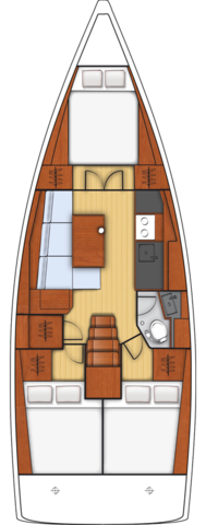 Oceanis 38 - 3 cab. — photo 2