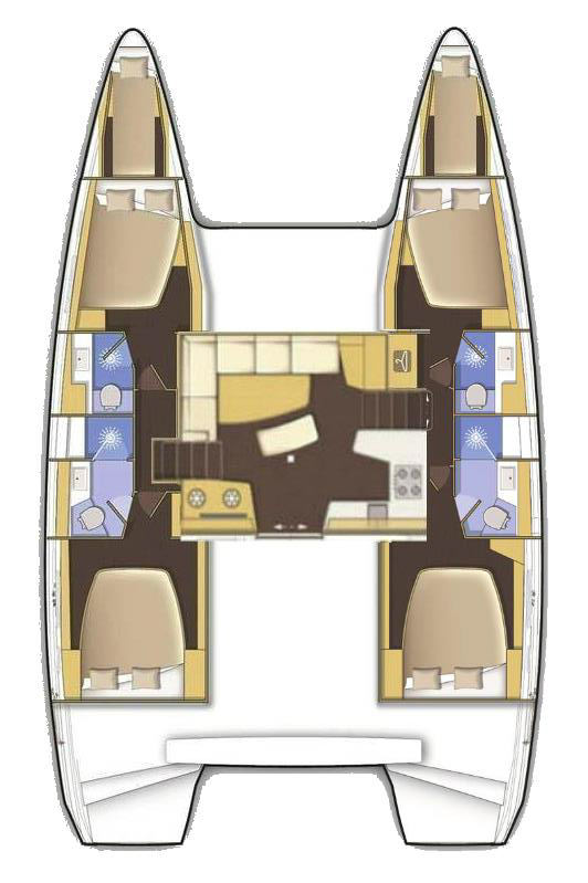 Lagoon 42 - 4 + 2 cab. — photo 2