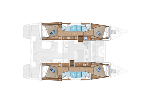 Lagoon 46 - 4 + 2 cab. — photo 2