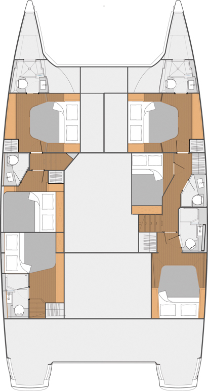 Fountaine Pajot Saba 50 - 6 + 1 cab. — photo 11
