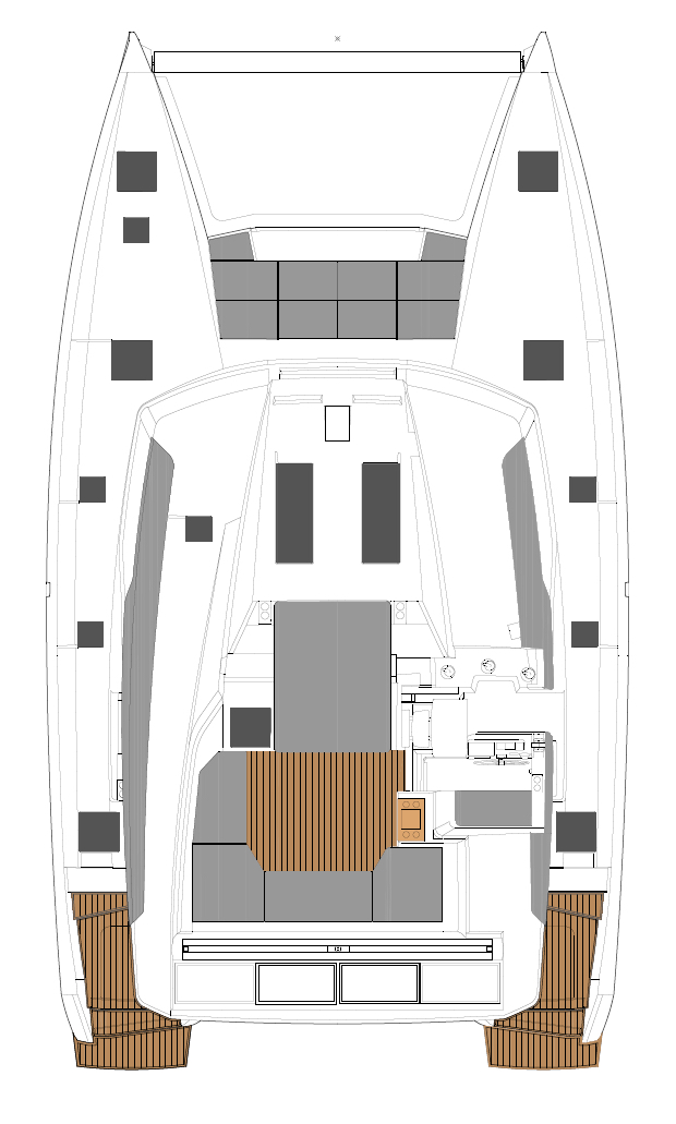 Fountaine Pajot Elba 45 - 4 + 2 cab. — photo 2