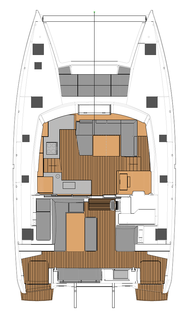 Fountaine Pajot Elba 45 - 4 + 2 cab. — photo 4