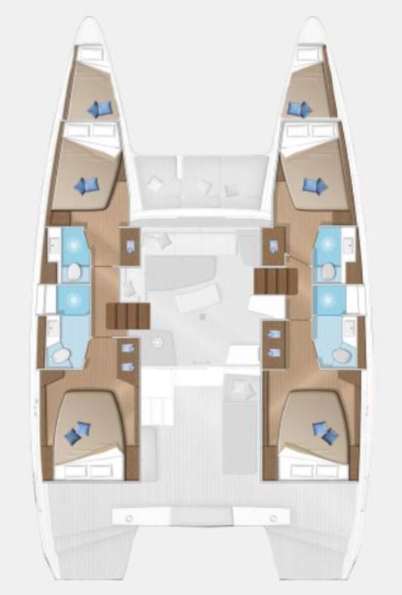 Lagoon 42 - 4 cab. — photo 2