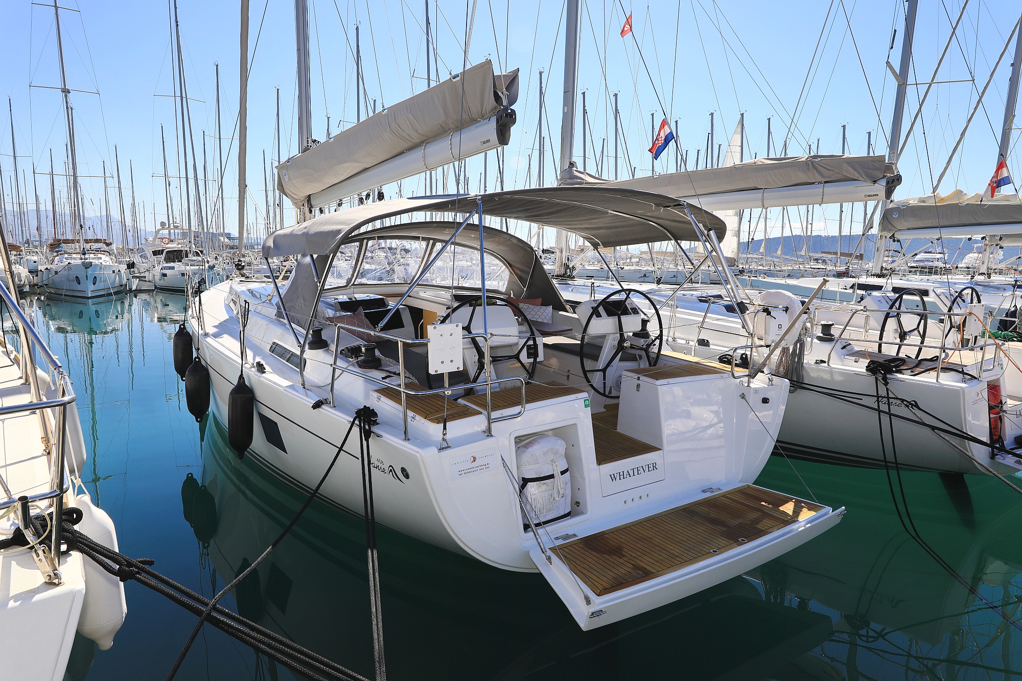 Hanse 458 - 3 cab. — photo 4