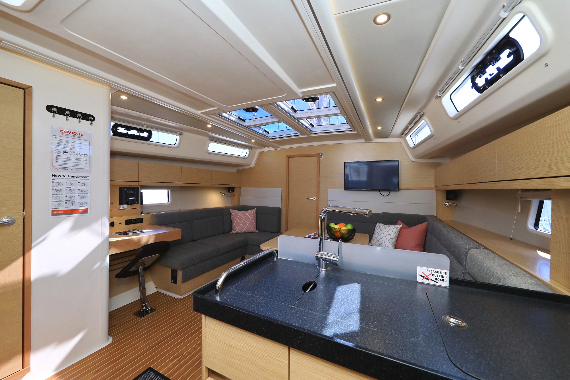 Hanse 458 - 3 cab. — photo 12