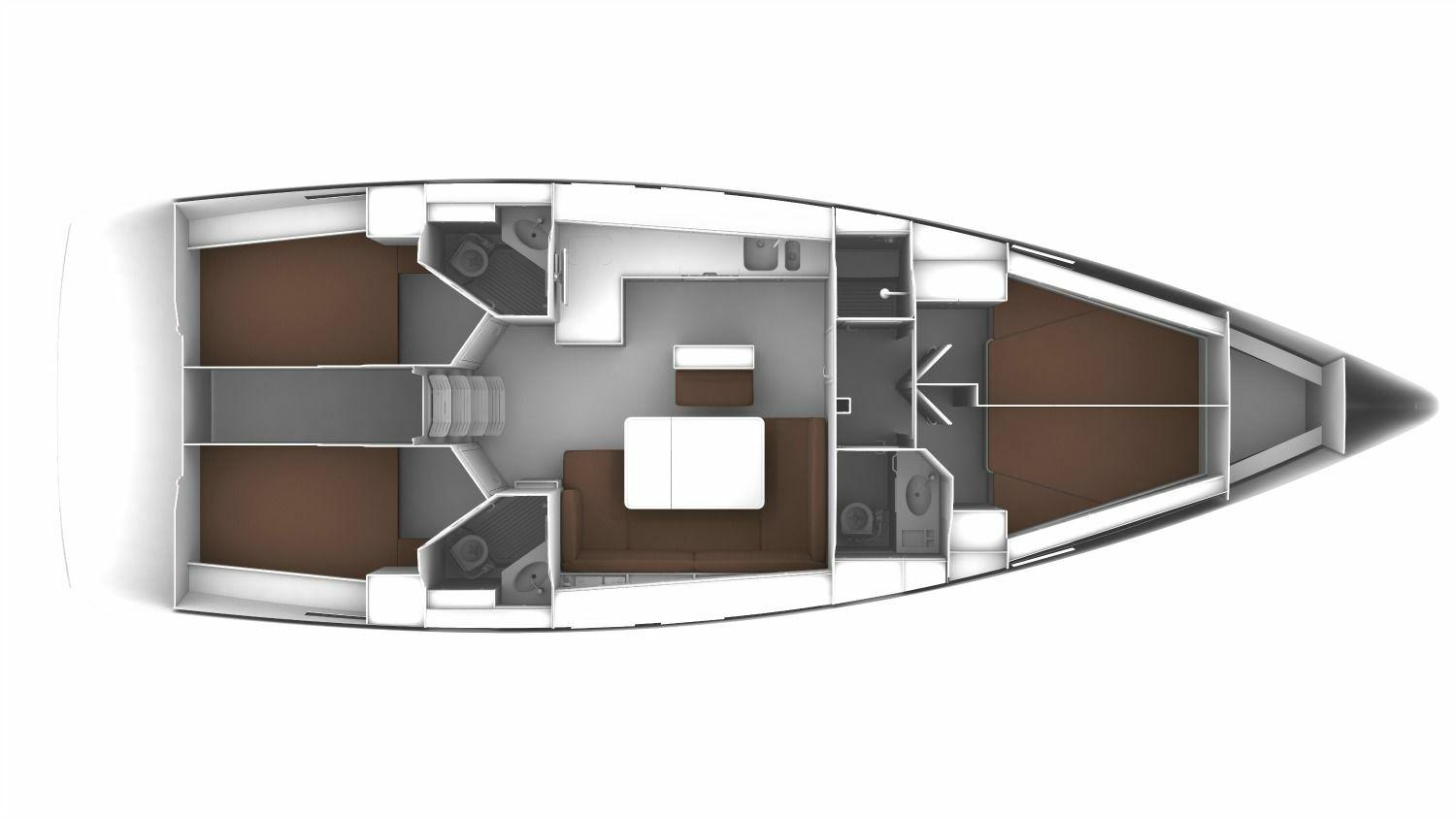 Bavaria Cruiser 46 - 4 cab. — photo 2