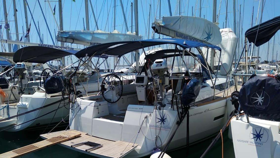 Sun Odyssey 419 - 3 cab. — photo 3