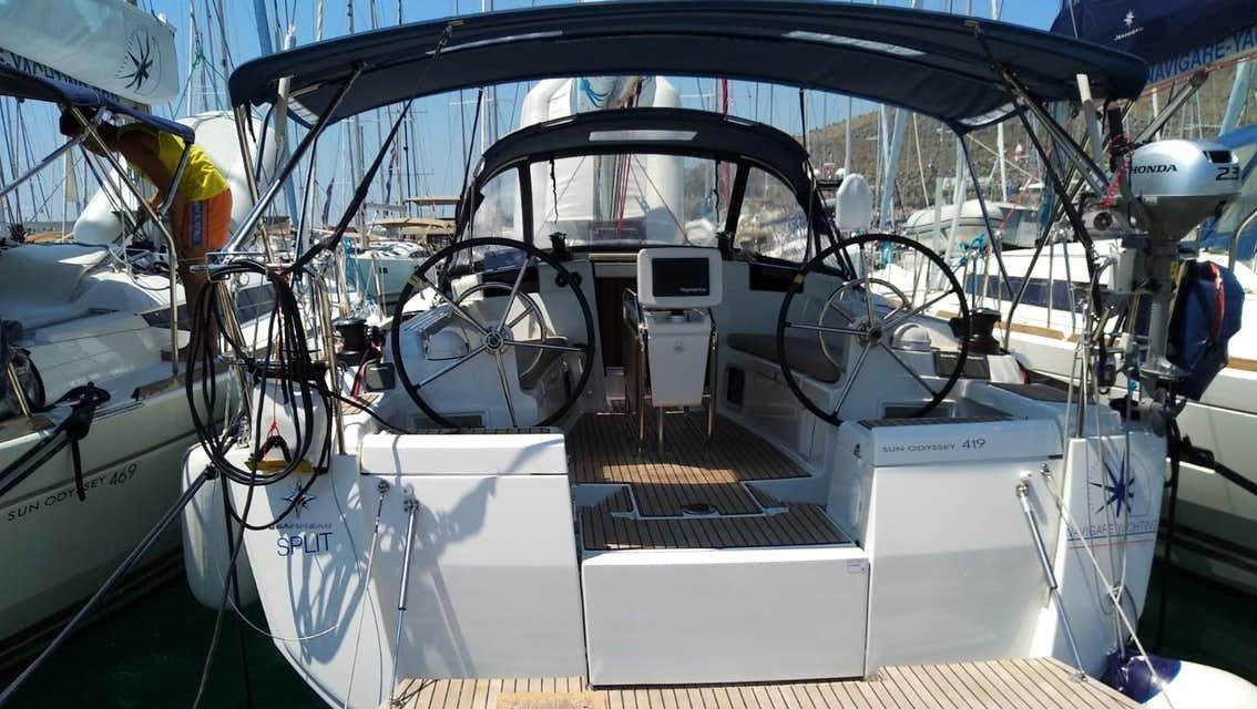 Sun Odyssey 419 - 3 cab. — photo 4