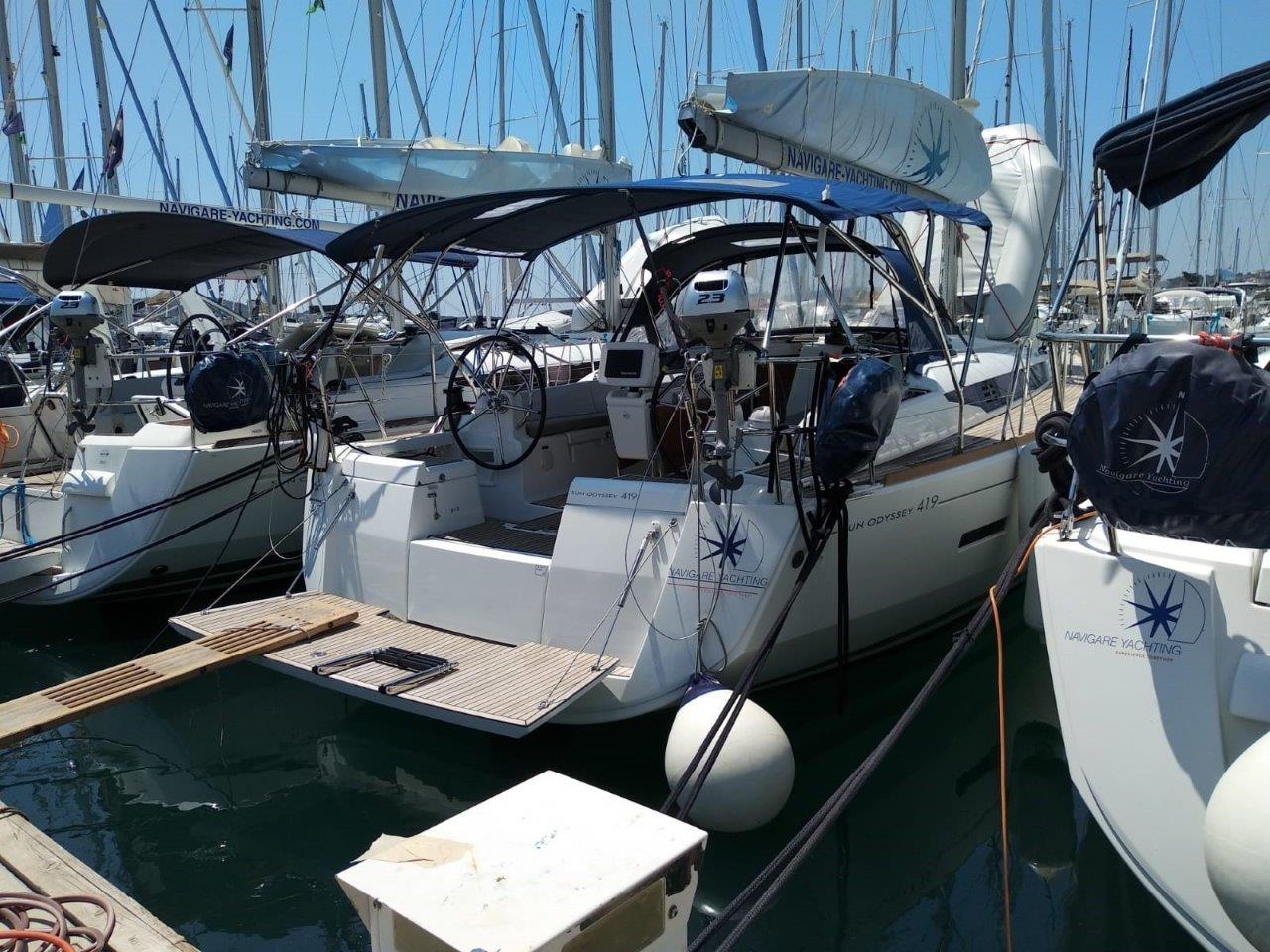 Sun Odyssey 419 - 3 cab. — photo 7