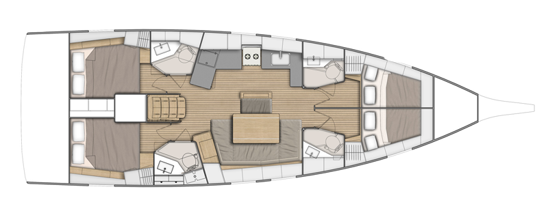 Oceanis 46.1 - 4 cab. — photo 2