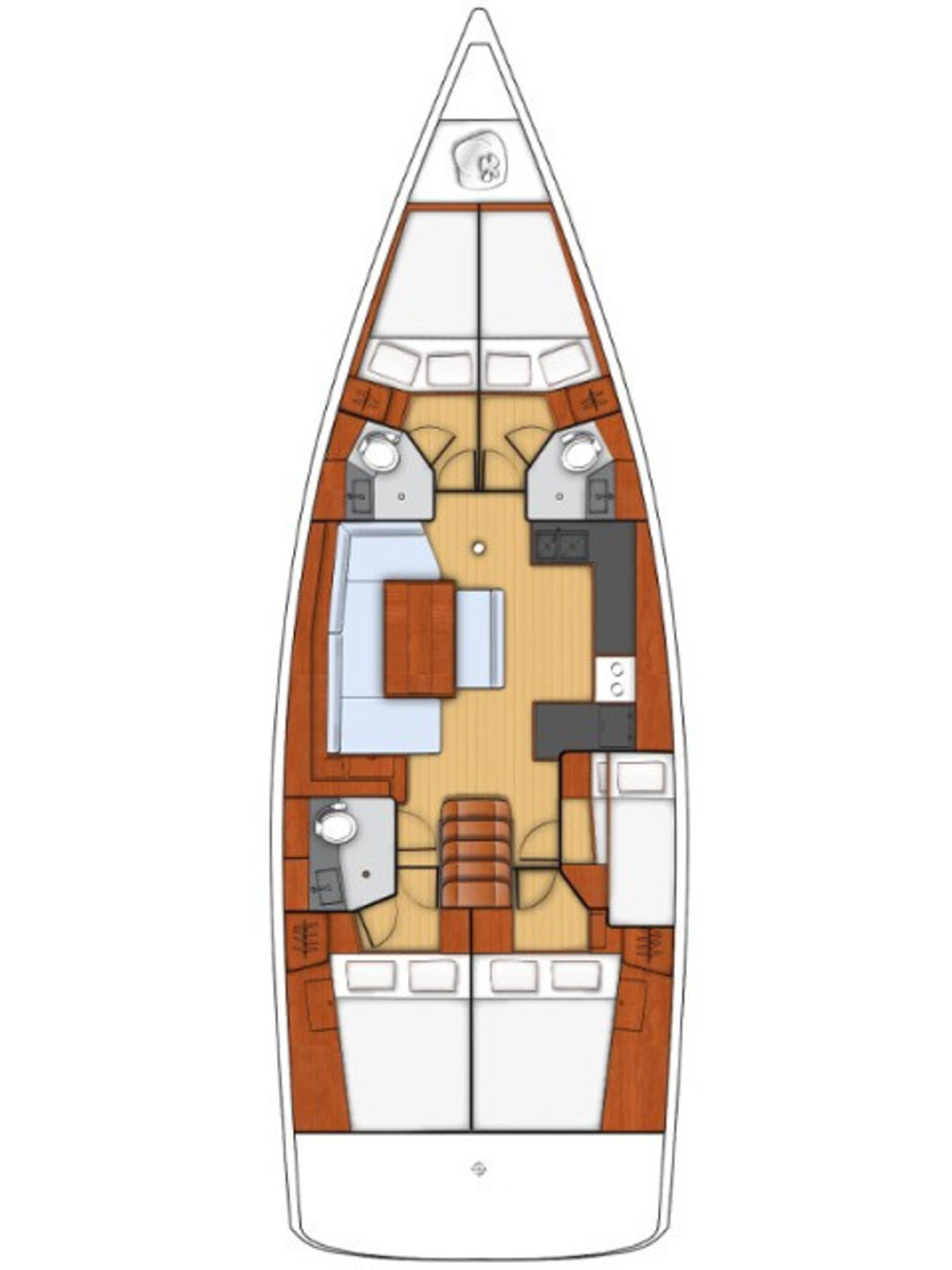 Oceanis 48 - 5 cab. — photo 2