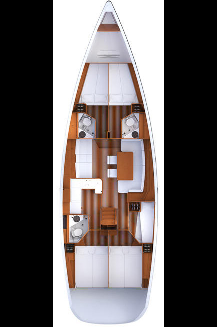 Jeanneau 53 - 5 + 1 cab. — photo 2